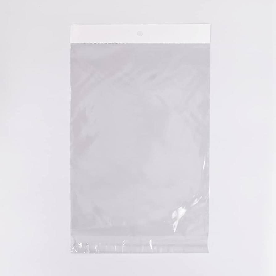 Amazon.co.jp: クリアファイル用 吊り下げ式ヘッダー袋 OPP包装